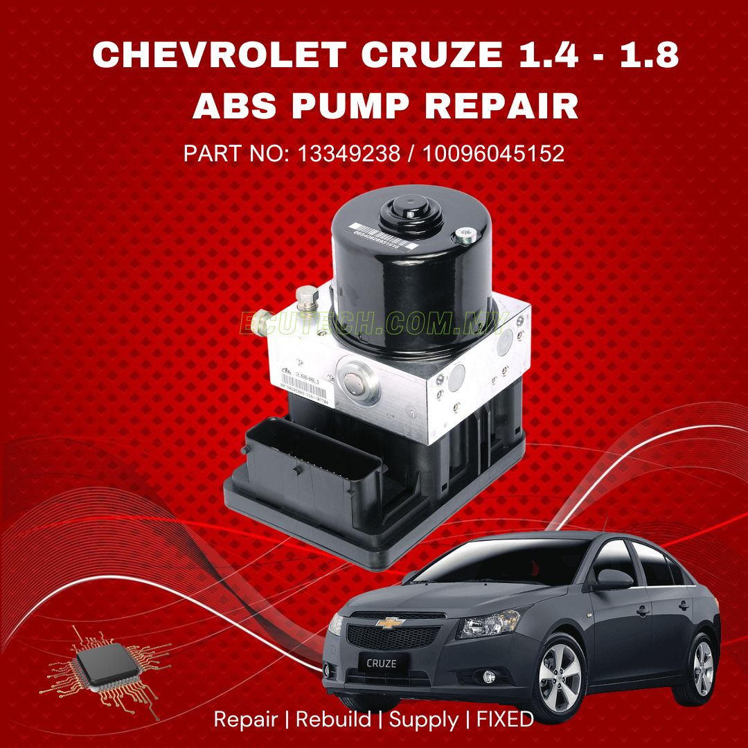 CHEVROLET CRUZE 1.4 1.8 ABS PUMP ECU REPAIR